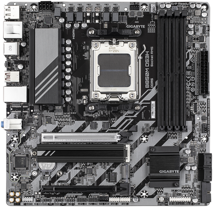 GIGABYTE B850M DS3H placa base AMD B850 Zócalo AM5 micro ATX