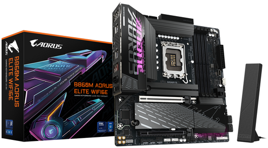 GIGABYTE B860M AORUS ELITE WIFI6E Placa base