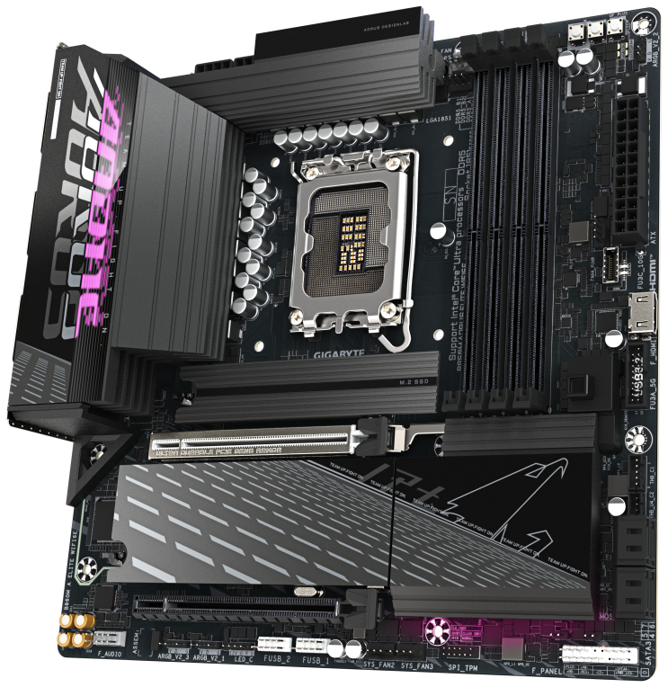 GIGABYTE B860M AORUS ELITE WIFI6E Placa base