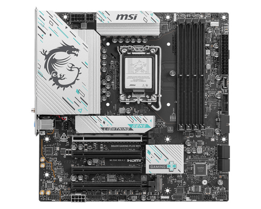 MSI B860M GAMING PLUS WIFI placa base Intel B860 LGA 1851 (Socket V1) micro ATX