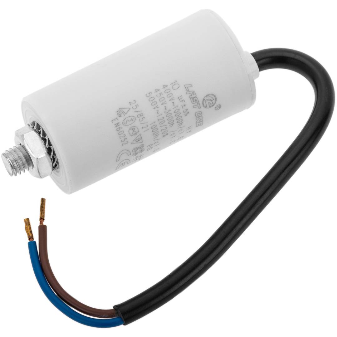 Condensador de arranque para motor eléctrico 10µF 450VAC
