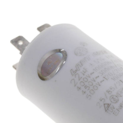 Condensador de arranque para motor eléctrico 22µF 450VAC
