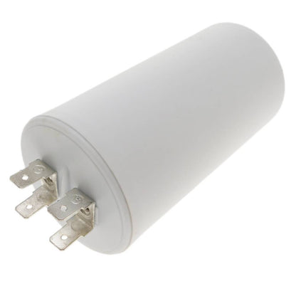 Condensador de arranque para motor eléctrico 55µF 450VAC.