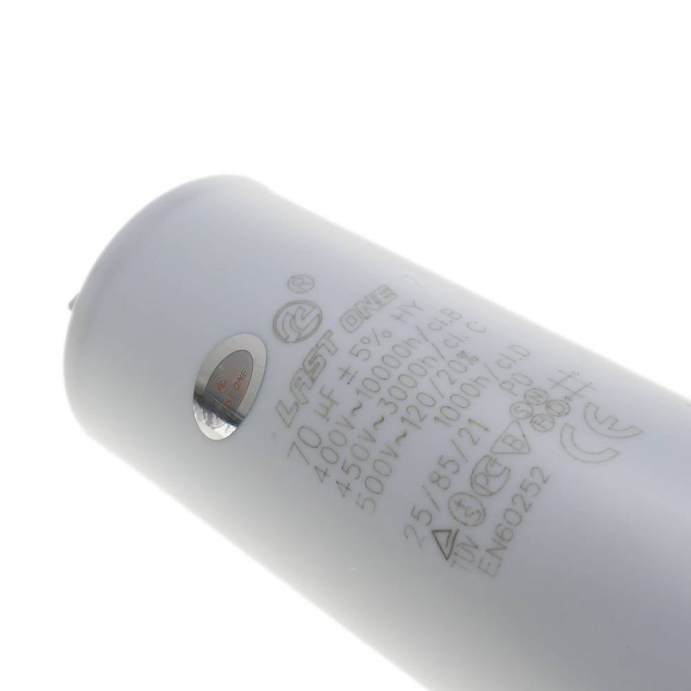 Condensador de arranque para motor eléctrico 70µF 450VAC