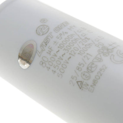 Condensador de arranque para motor eléctrico 80µF 450VAC