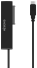 AISENS Adaptador ASE-35C02B SATA a USB-C USB 3.0/USB3.1 GEN1 para Discos Duros 2.5' y 3.5' con Alimentador, Negro