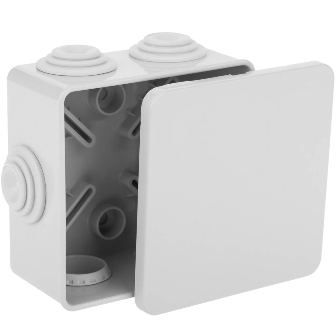 Caja estanca de superficie cuadrada IP55 85x85x50mm