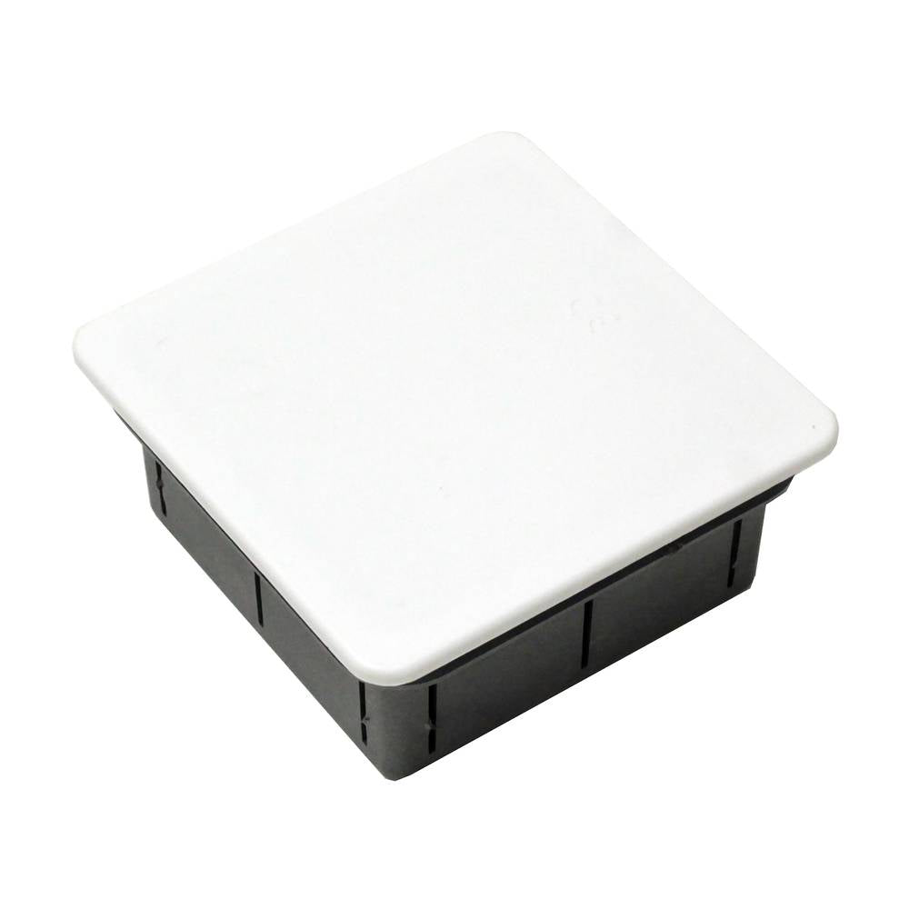 Caja empotrada de registro eléctrico cuadrada 100x100x52mm