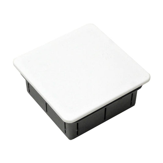 Caja empotrada de registro eléctrico cuadrada 100x100x52mm