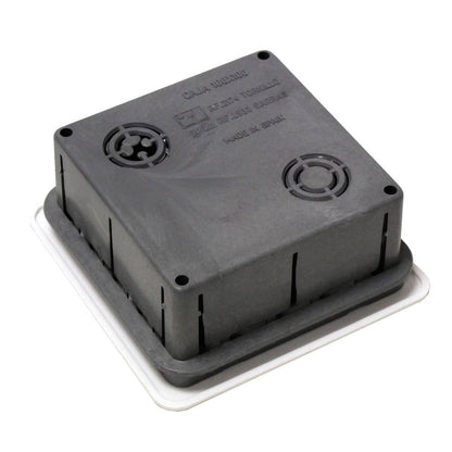 Caja empotrada de registro eléctrico cuadrada 100x100x52mm