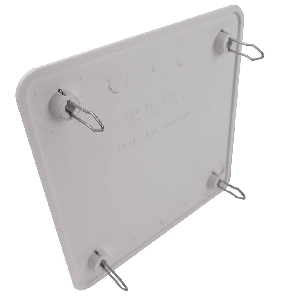 Tapa de caja de registro cuadrada para caja de 100x100mm