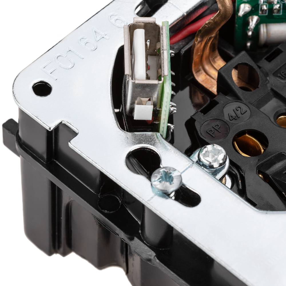 Caja de empotrar 66x66mm cajetín de conexiones eléctricas