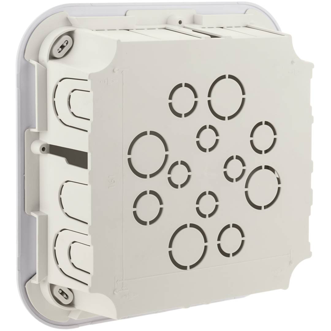 Caja empotrada de registro con tapa pared hueca 200x200x60 mm