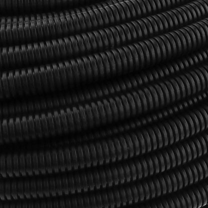Tubo corrugado PVC flexible M-20 100 m Negro