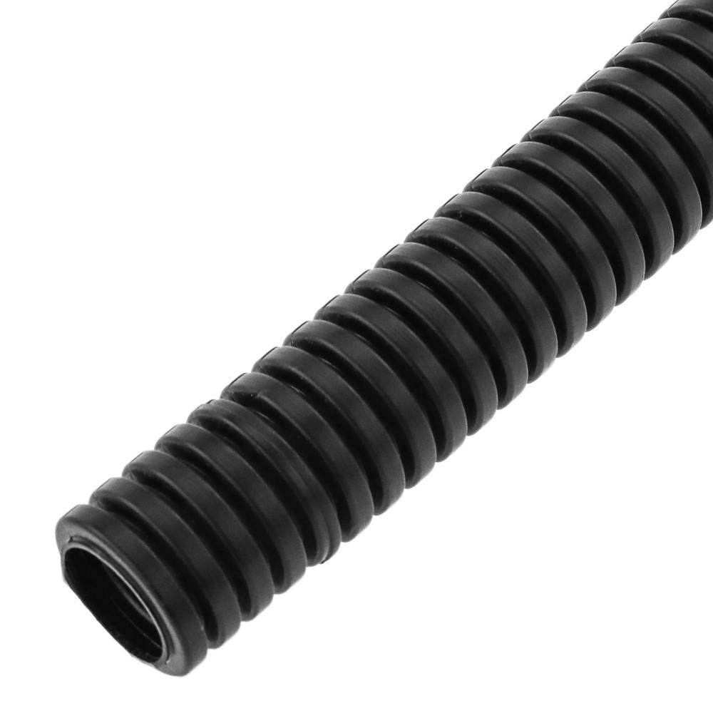 Tubo corrugado PVC flexible M-20 100 m Negro