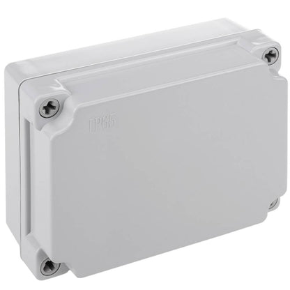 Caja estanca y hermética de superficie rectangular para protección de conexiones eléctricas 200x100x155mm