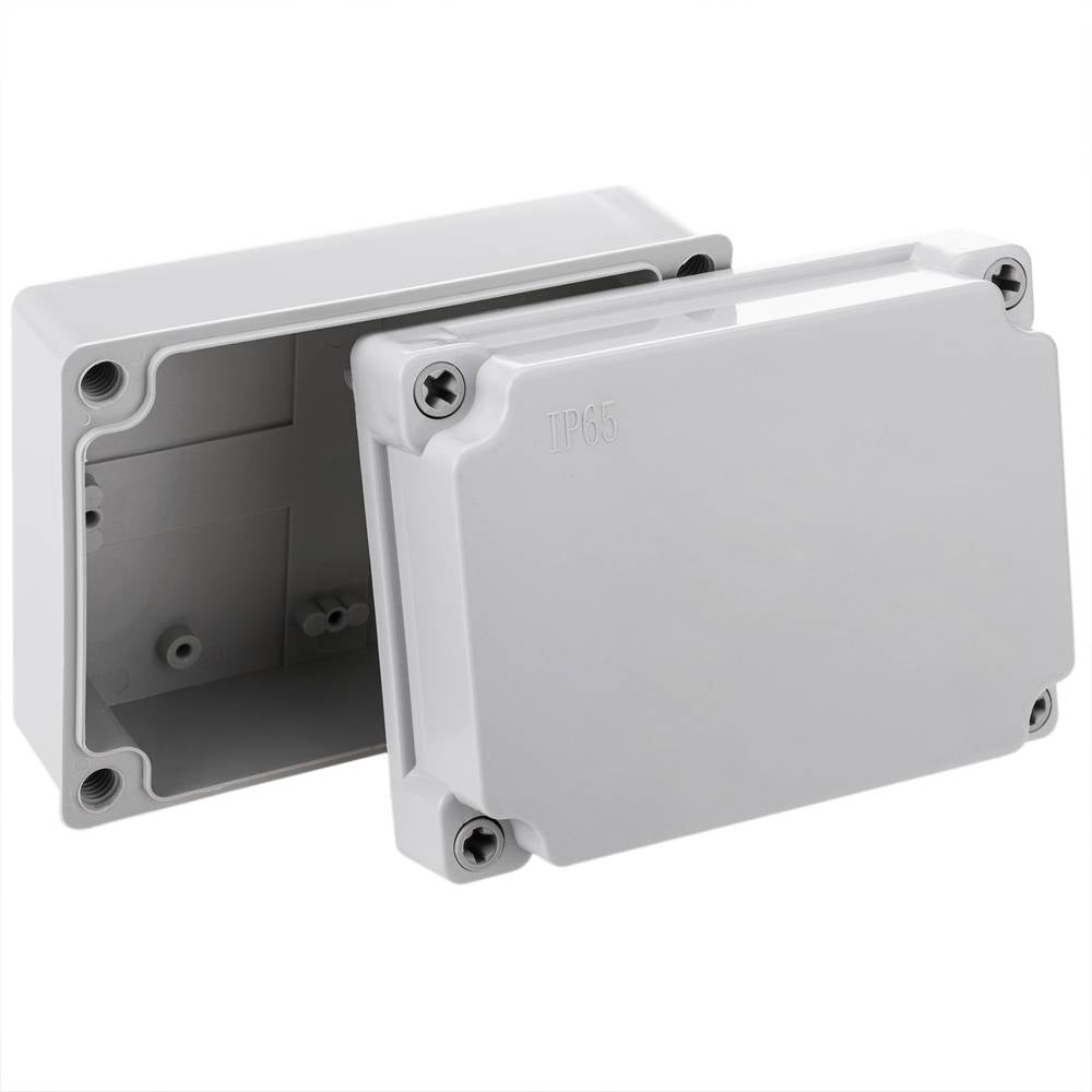 Caja estanca y hermética de superficie rectangular para protección de conexiones eléctricas 200x100x155mm