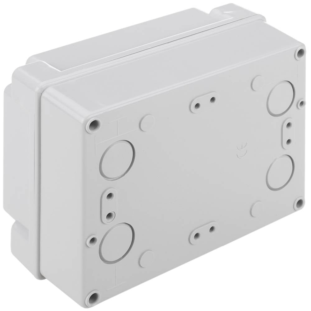 Caja estanca y hermética de superficie rectangular para protección de conexiones eléctricas 200x100x155mm