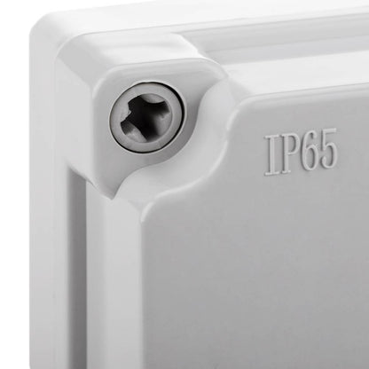 Caja estanca y hermética de superficie rectangular para protección de conexiones eléctricas 200x100x155mm
