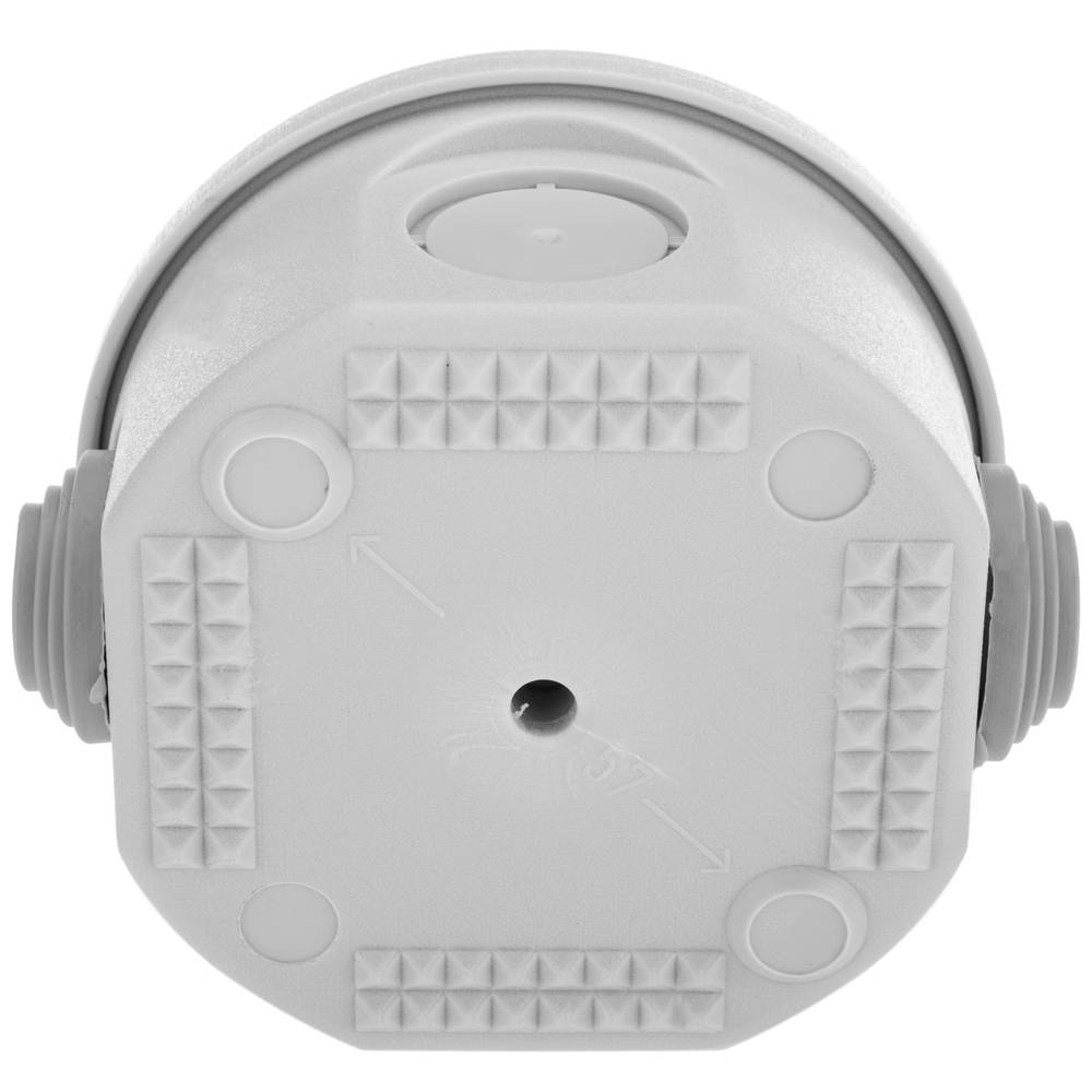 Caja de superficie redonda IP44 libre de halógenos LSZH 70x40mm