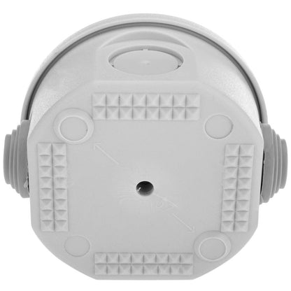 Caja de superficie redonda IP44 libre de halógenos LSZH 70x40mm