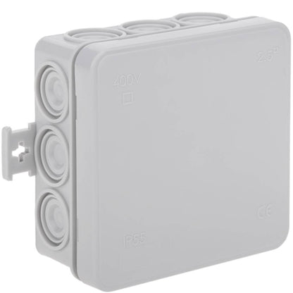 Caja de superficie cuadrada IP44 85x85x40mm