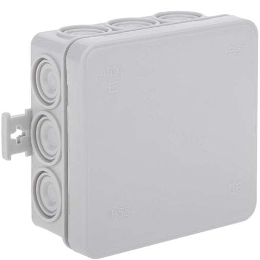 Caja de superficie cuadrada IP44 85x85x40mm