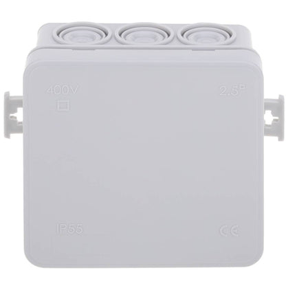 Caja de superficie cuadrada IP44 85x85x40mm