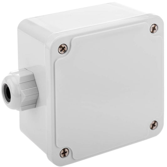 Caja de superficie cuadrada IP66 libre de halógenos LSZH 95x95x60mm