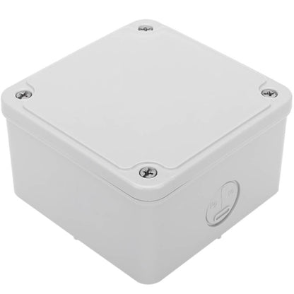 Caja de superficie cuadrada IP66 libre de halógenos LSZH 95x95x60mm