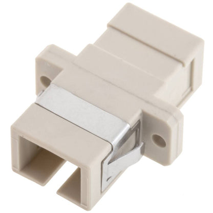 Acoplador de fibra óptica SC a SC multimodo simplex