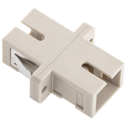 Acoplador de fibra óptica SC a SC multimodo simplex