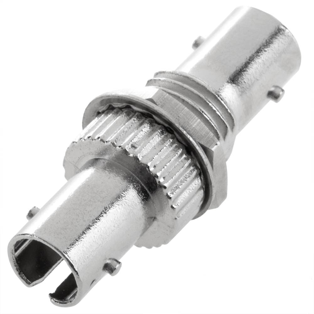 Acoplador de fibra óptica ST a ST multimodo simplex