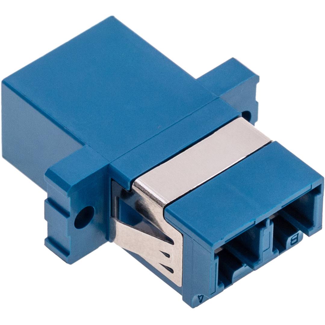 Acoplador de fibra óptica LC/UPC a LC/UPC monomodo dúplex