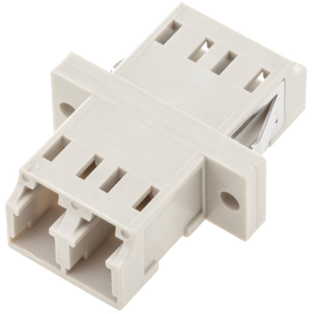 Acoplador de fibra óptica LC/PC a LC/PC multimodo duplex