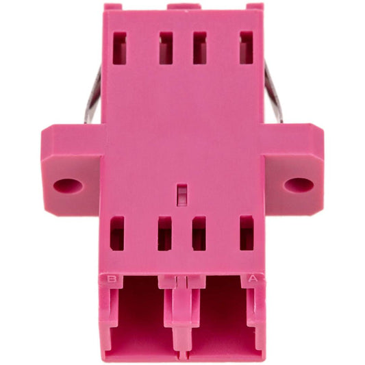 Acoplador de fibra óptica LC/UPC a LC/UPC multimodo OM4 dúplex