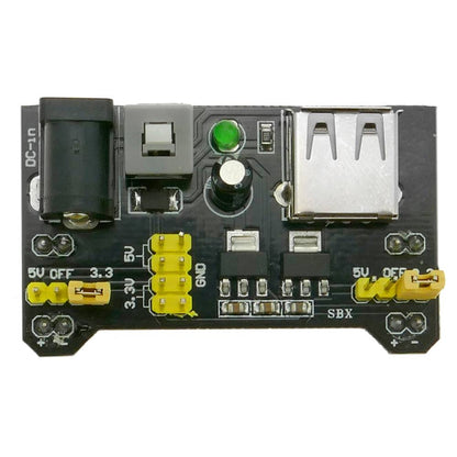 Fuente de alimentación de 3.3V-5V para circuito impreso MB102