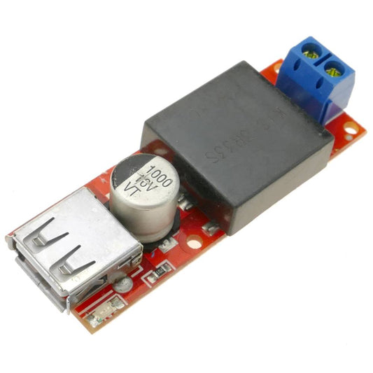 Fuente de alimentación DC-DC 7-24V a 5V de 3A con USB KIS3R33S DW-0397