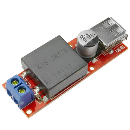 Fuente de alimentación DC-DC 7-24V a 5V de 3A con USB KIS3R33S DW-0397
