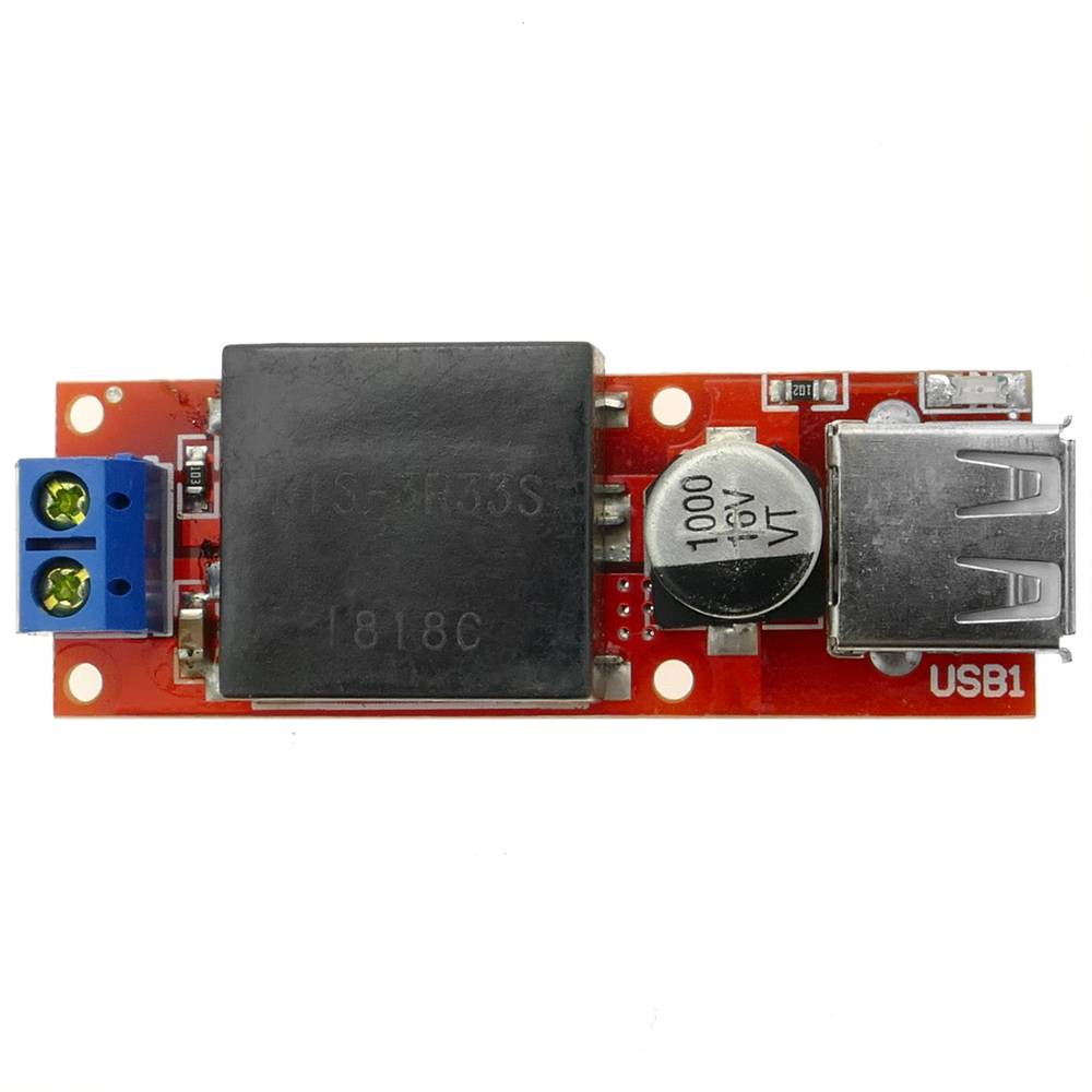 Fuente de alimentación DC-DC 7-24V a 5V de 3A con USB KIS3R33S DW-0397