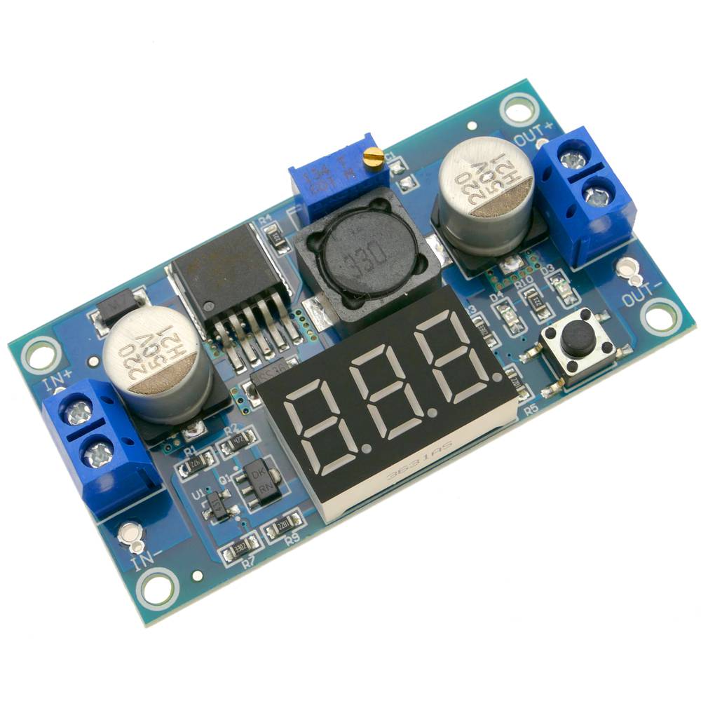 Fuente de alimentación con amplificador de 15W+15W de 12V con potenciómetro TDA7297 DW-0427
