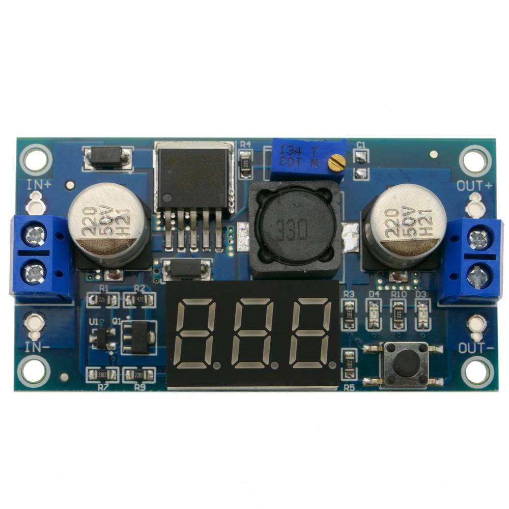 Fuente de alimentación con amplificador de 15W+15W de 12V con potenciómetro TDA7297 DW-0427