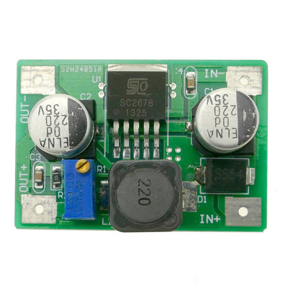 Fuente de alimentación DC-DC de 3.6-24V a 0.8-20V con conversor de voltaje ajustable DW-0411