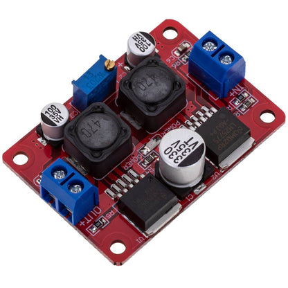 Fuente de alimentación DC-DC 3.5-28V a 1.25-26V con conversor de voltaje LM2596S LM2577S DW-0390