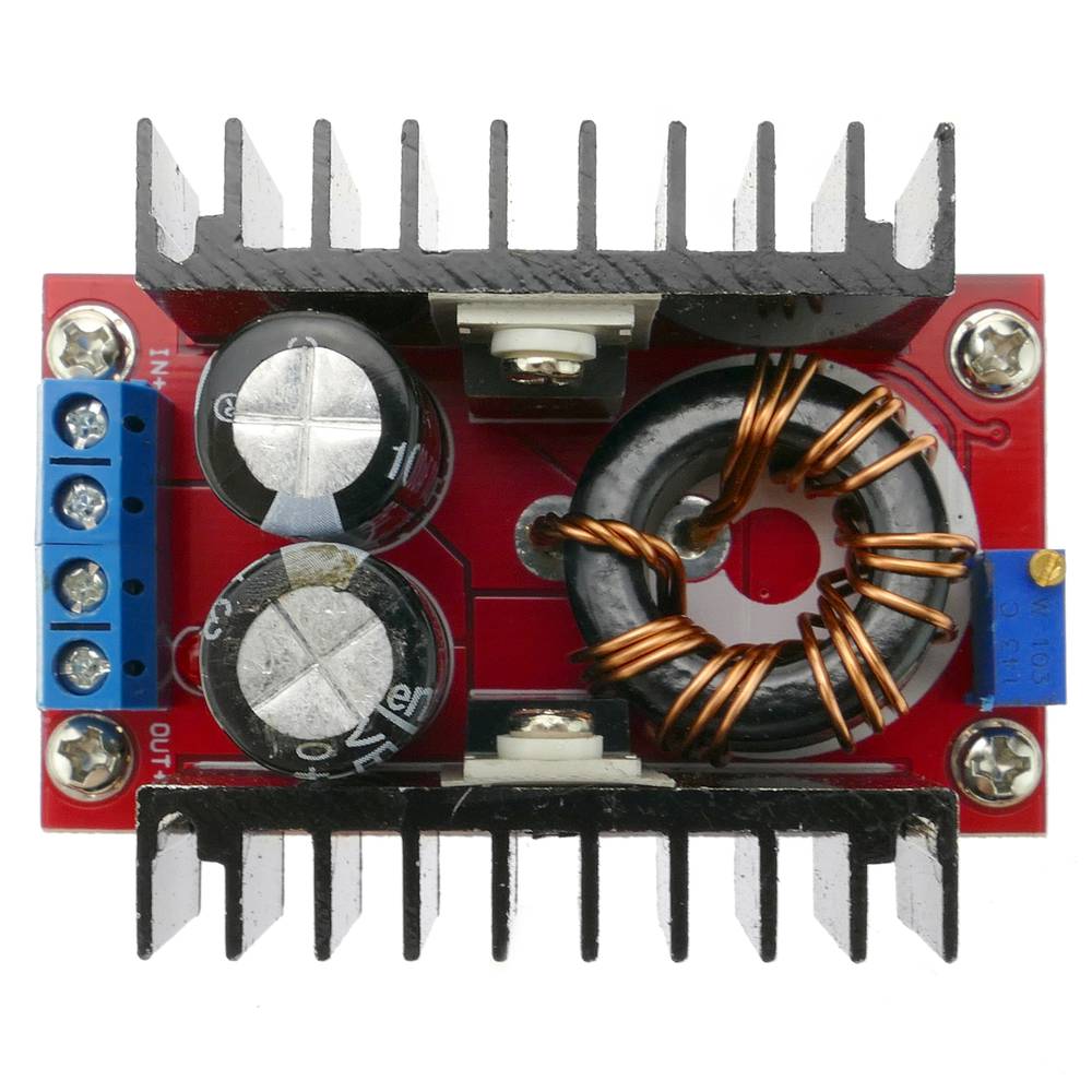 Fuente de alimentación DC-DC de 10-32V a 60-97V de 100W con conversor DW-0405