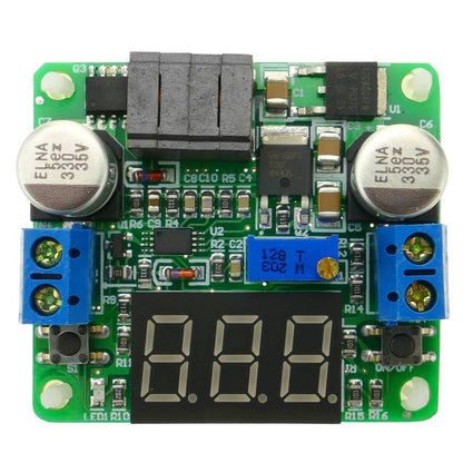 Fuente de alimentación DC-DC con visor LCD LM2577 LM2596 DW-0382