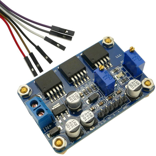 Fuente de alimentación DC de 6.5-22V a 3.3-5V con conversor ajustable DW-0412