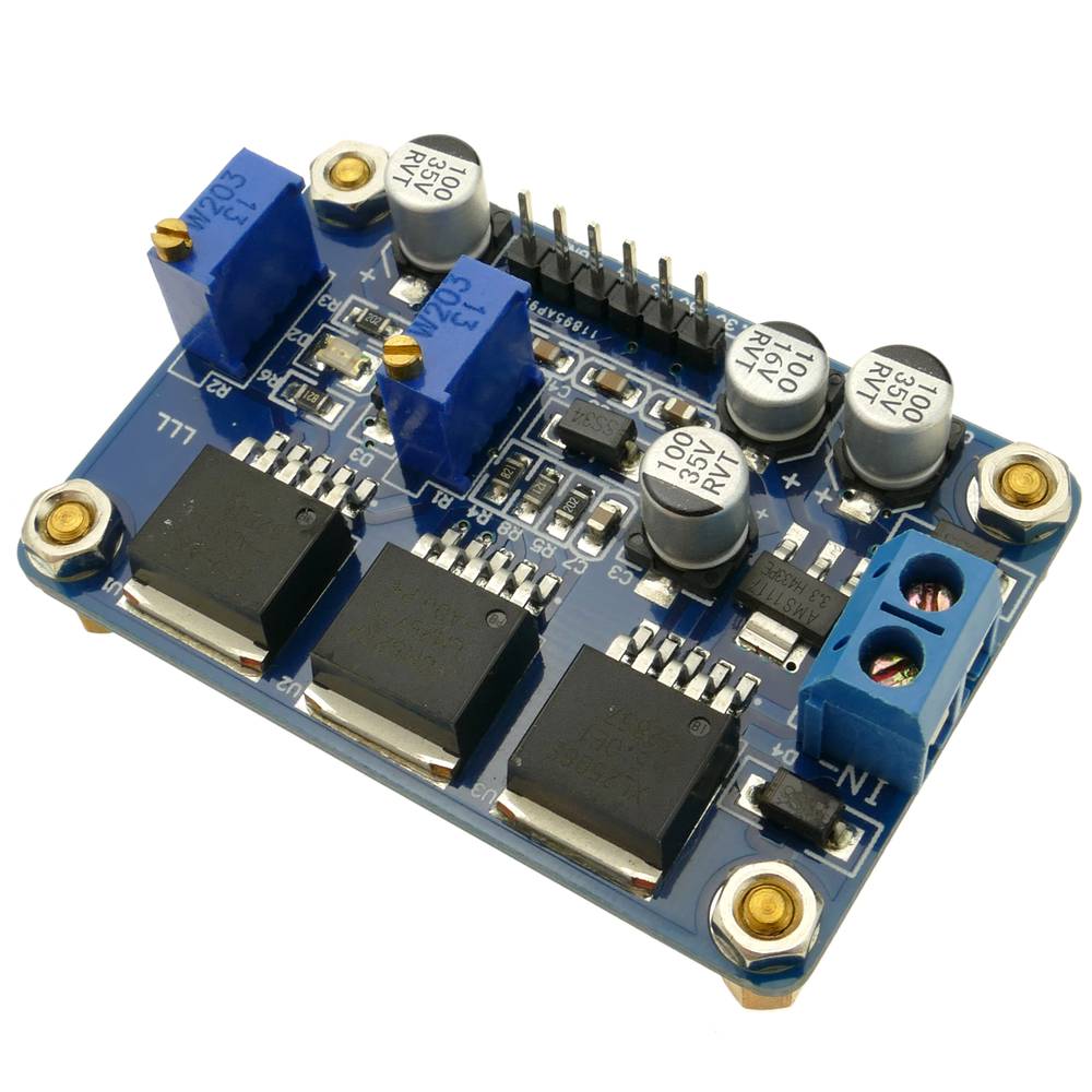 Fuente de alimentación DC de 6.5-22V a 3.3-5V con conversor ajustable DW-0412