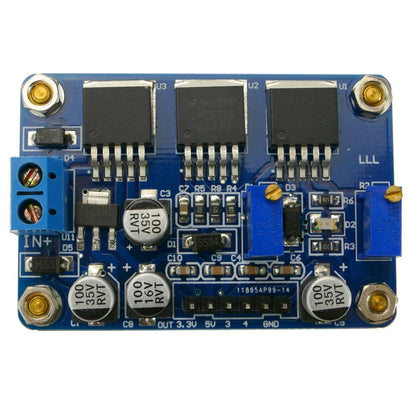 Fuente de alimentación DC de 6.5-22V a 3.3-5V con conversor ajustable DW-0412
