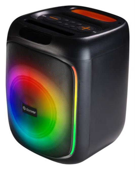 Denver BPS-165 Altavoz para fiestas Negro 20 W